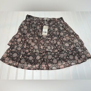 Boden Ruffle Mini Skirt Women 6 Floral Petal Spring NEW. 346